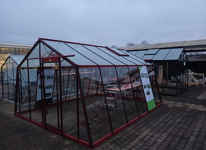 Serre ACD S206H Aluline - 3,80 x 4,45m - 16,91 m²