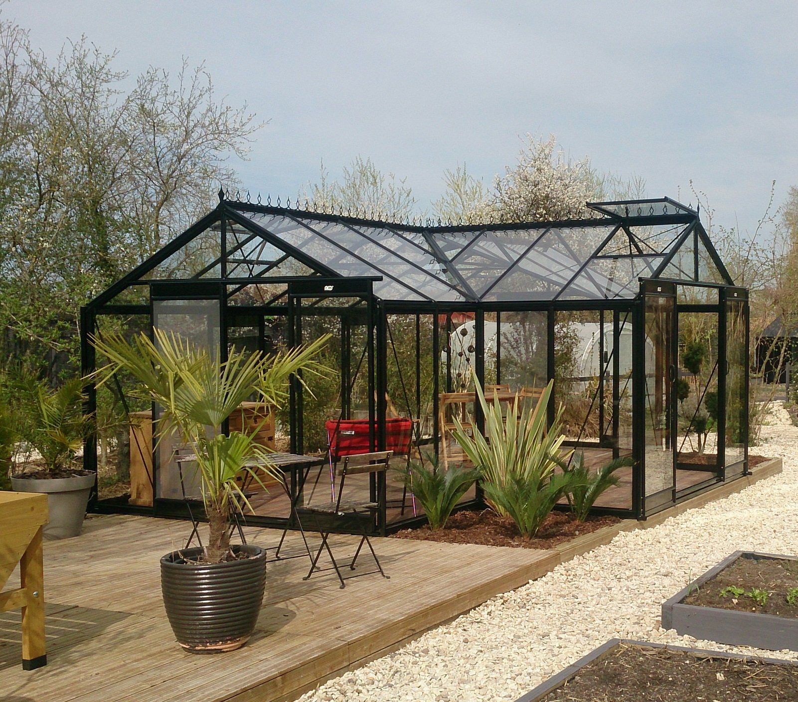 Serre Orangerie Sophie ACD en exposition