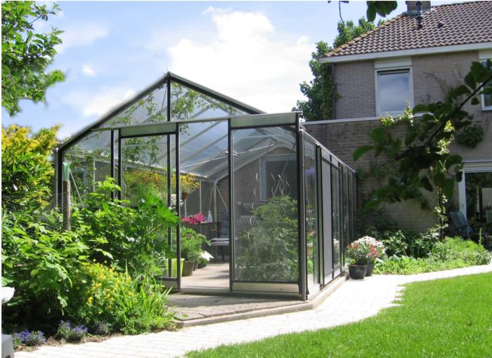 Serre de jardin en verre R307H