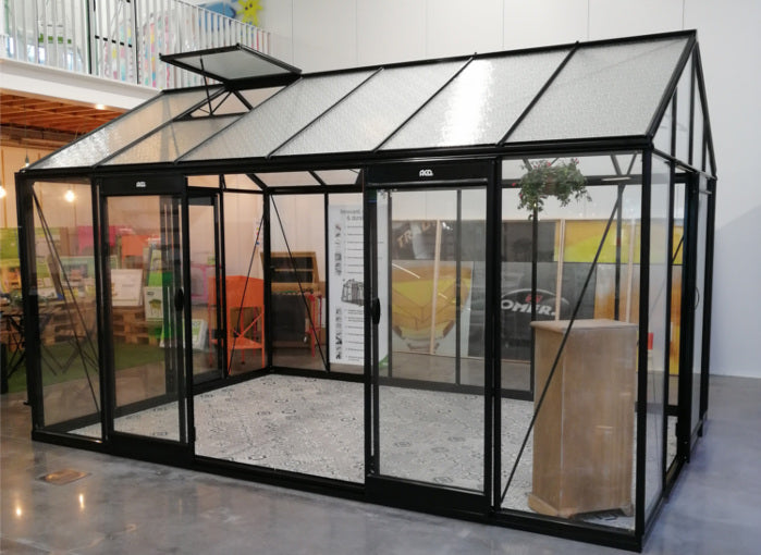 Serre de jardin en verre R306-retro XH - RAL9005.jpg