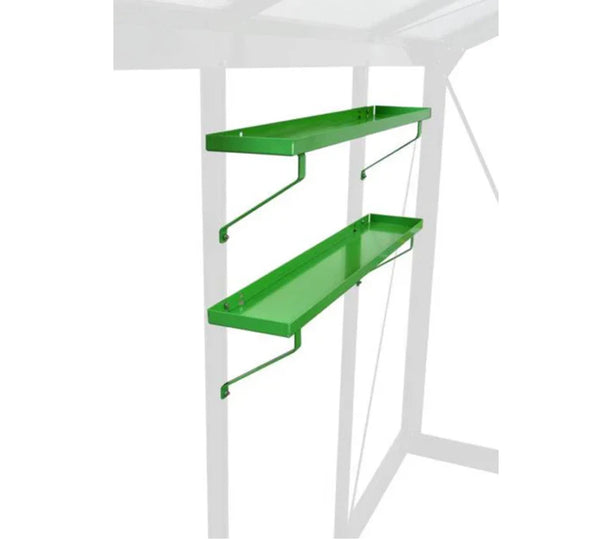 Set de 2 étagères en aluminium