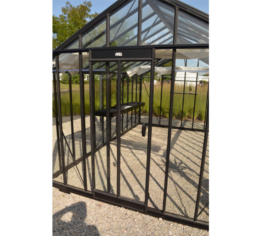 Porte pour serre de jardin victorienne