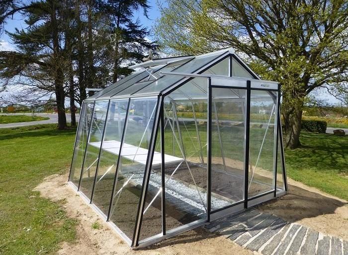 Serre de jardin en verre ACD S104