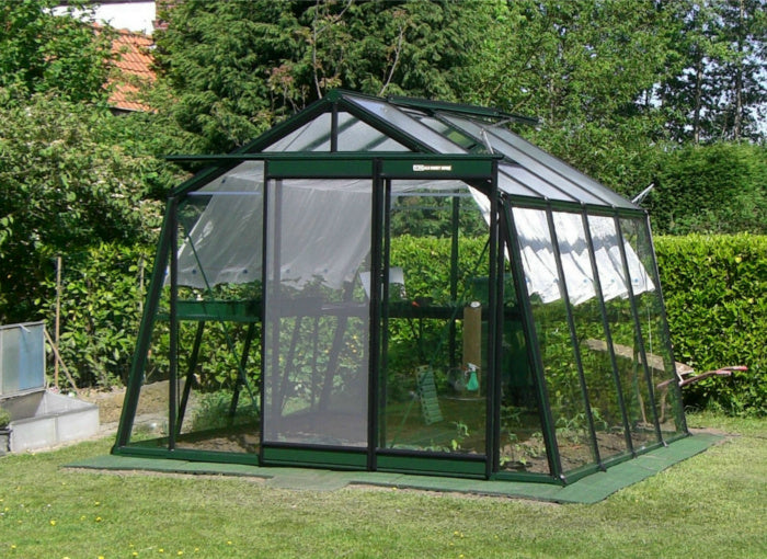 Serre de jardin en verre ACD S104H vert